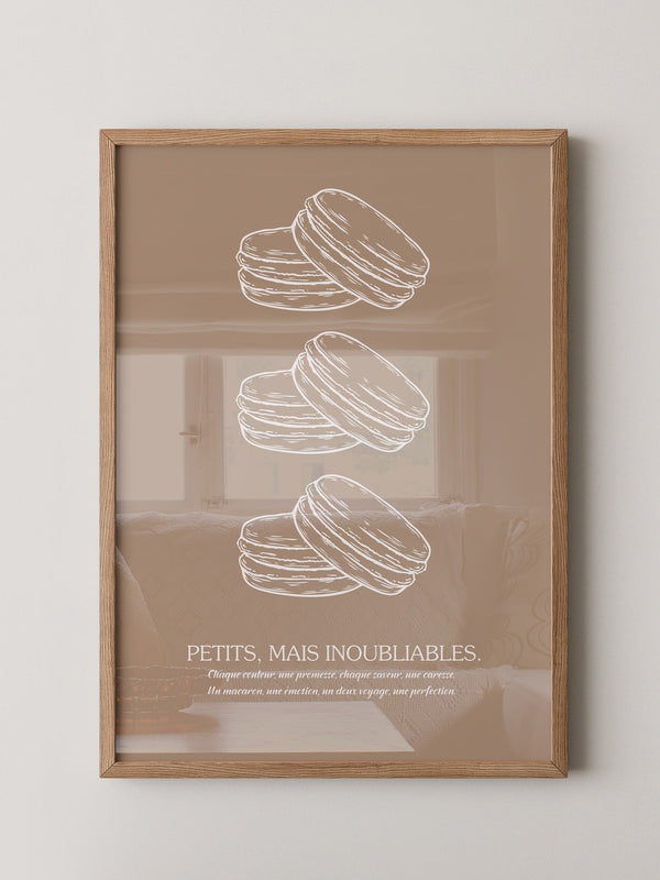 Macarons Skizze Beige