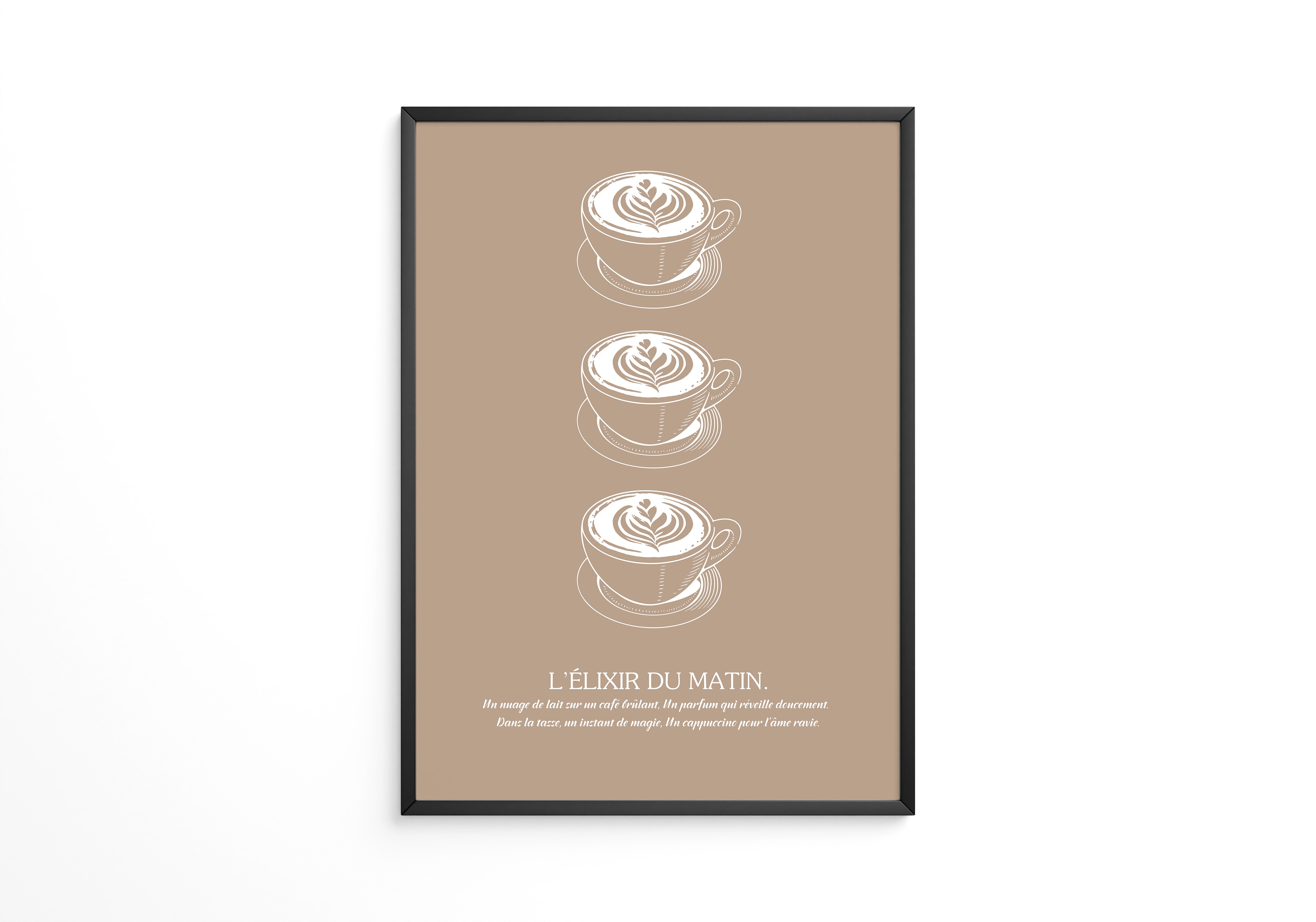 Kaffeetassen Vintage Braun