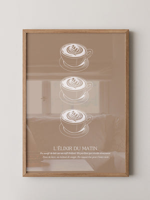 Kaffeetassen Vintage Braun