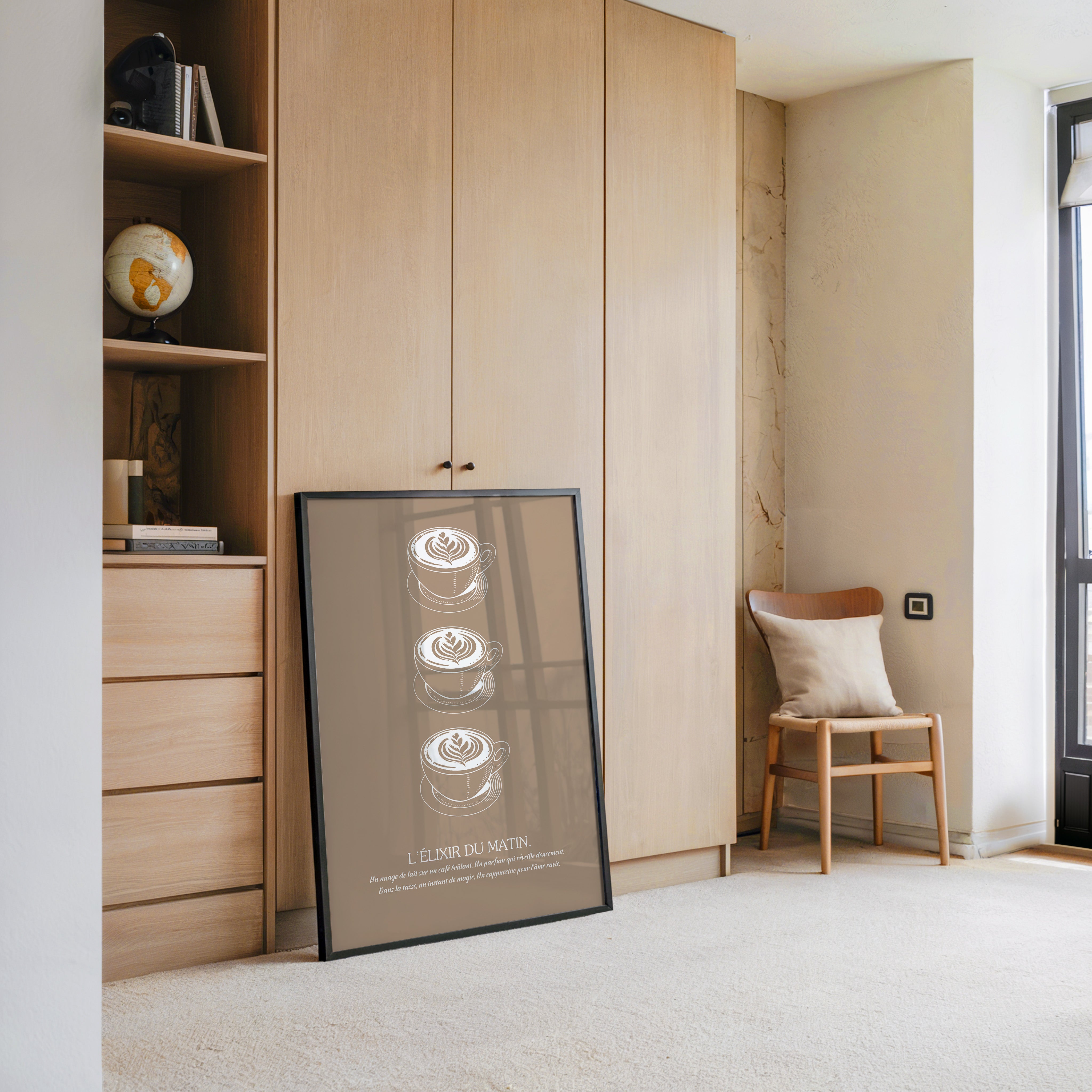 Kaffeetassen Vintage Braun