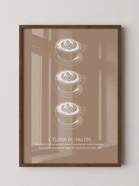 Kaffeetassen Vintage Braun