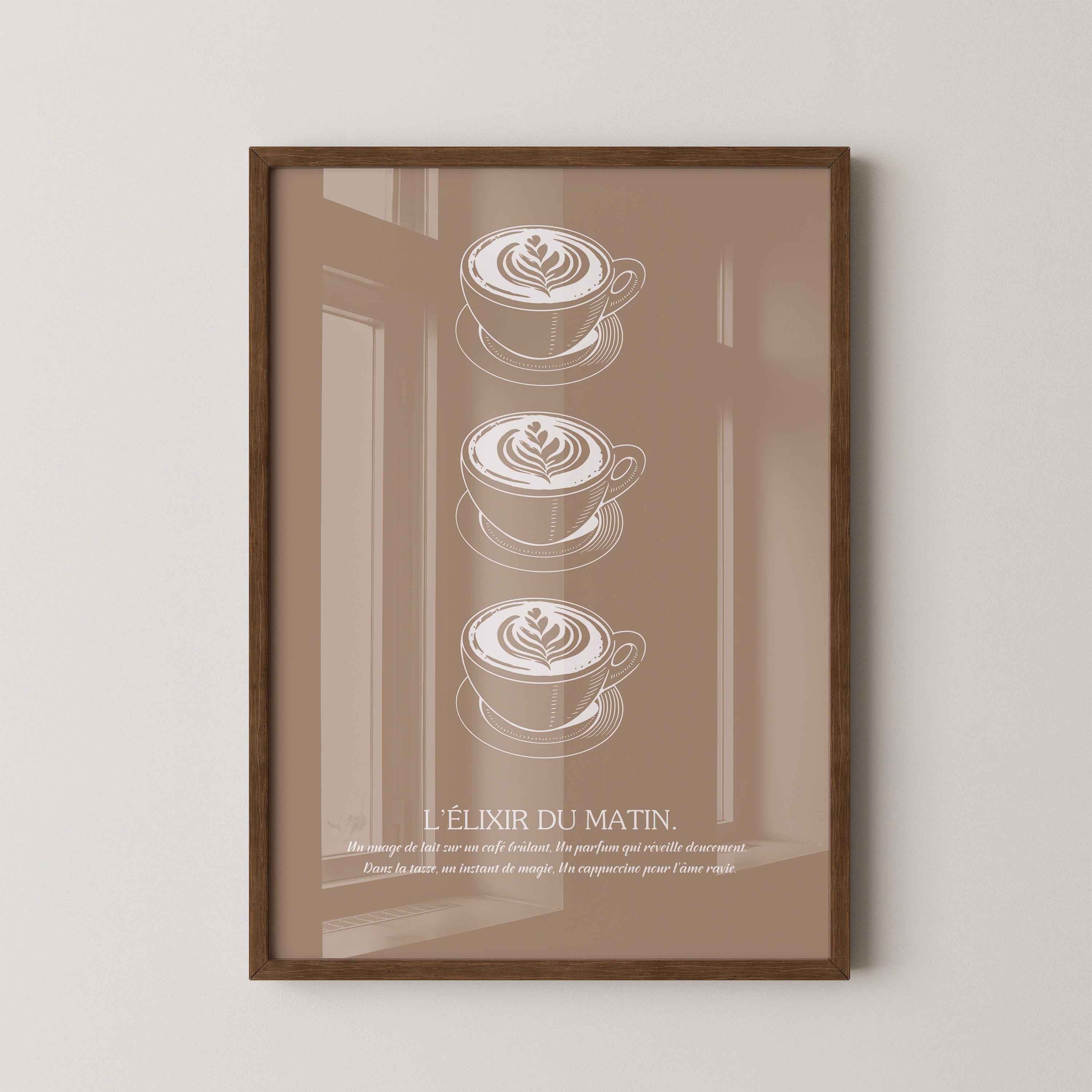 Kaffeetassen Vintage Braun