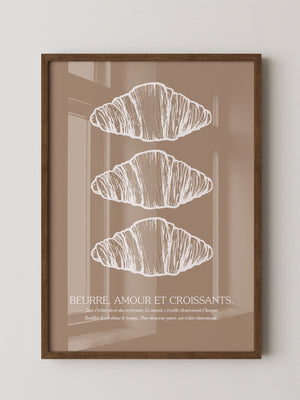 Croissants Minimal Vintage
