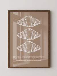 Croissants Minimal Vintage