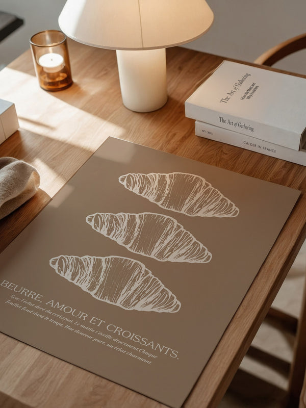 Croissants Minimal Vintage