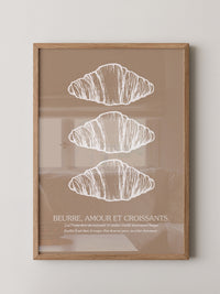 Croissants Minimal Vintage