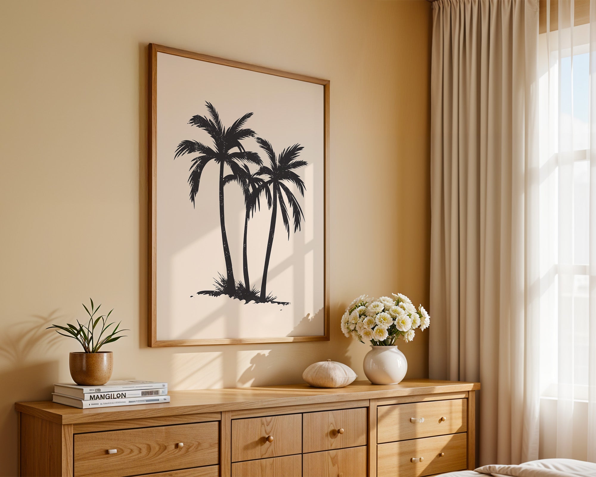 Palmen Vintage Silhouette