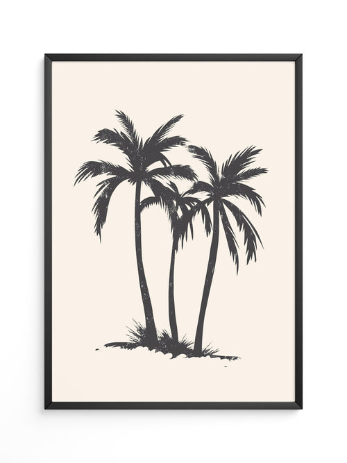 Palmen Vintage Silhouette