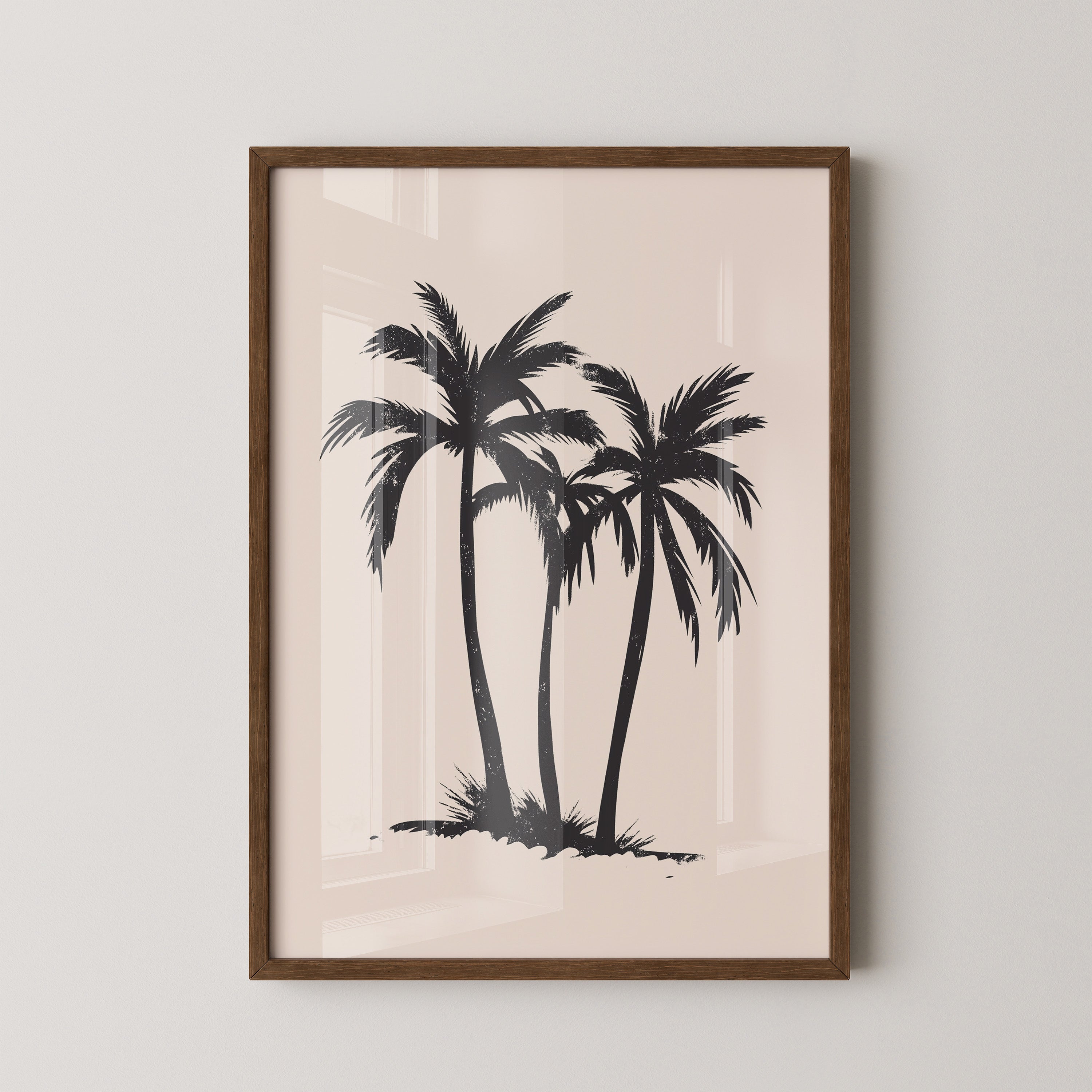 Palmen Vintage Silhouette