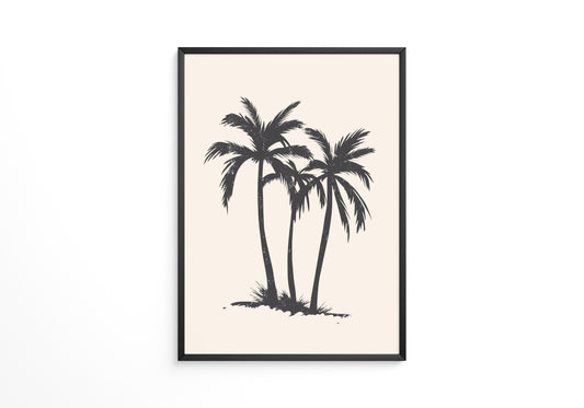 Palmen Vintage Silhouette