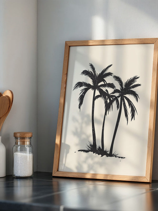 Palmen Vintage Silhouette