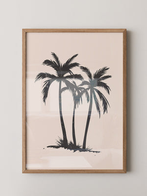 Palmen Vintage Silhouette