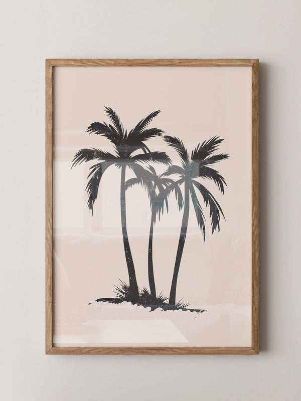 Palmen Vintage Silhouette