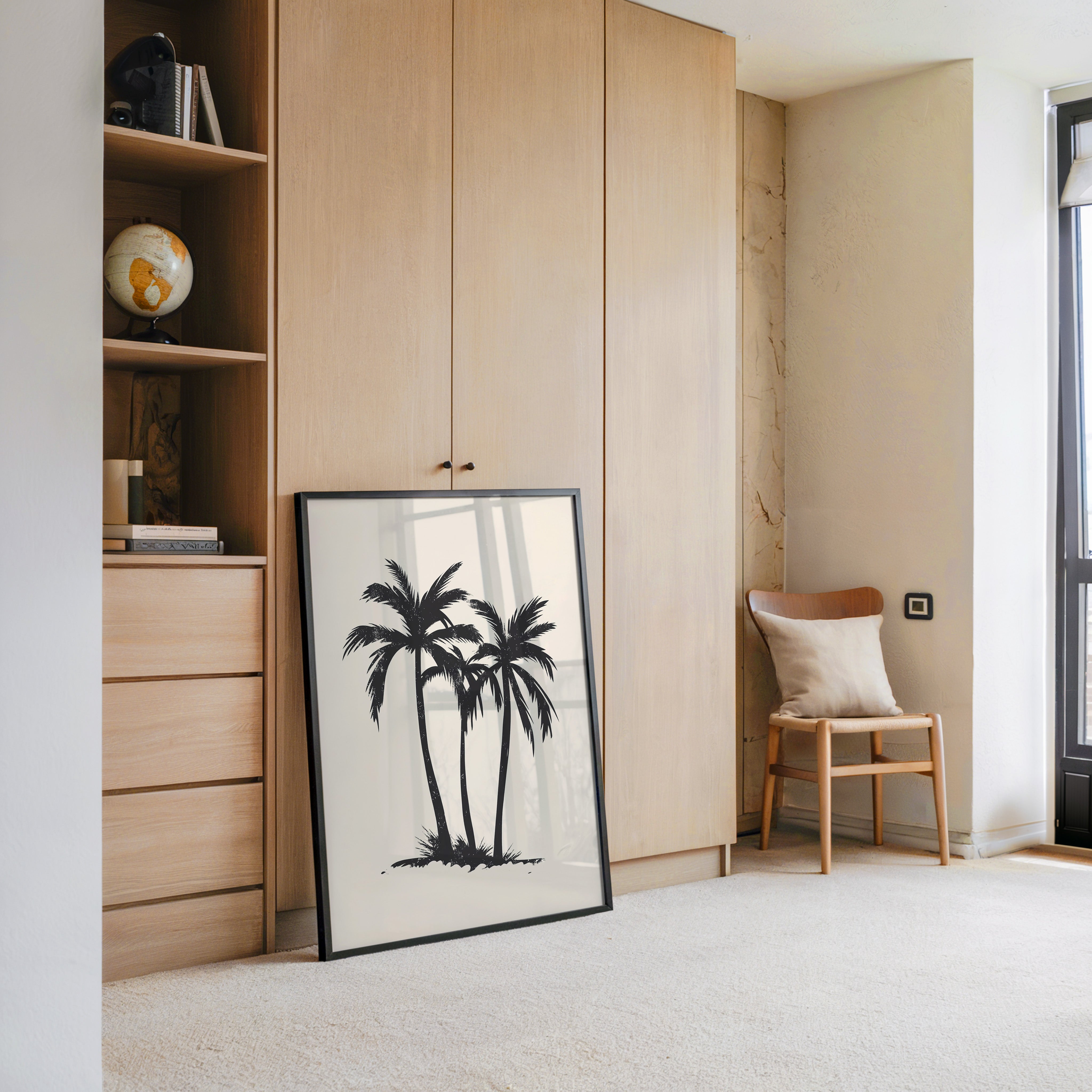 Palmen Vintage Silhouette