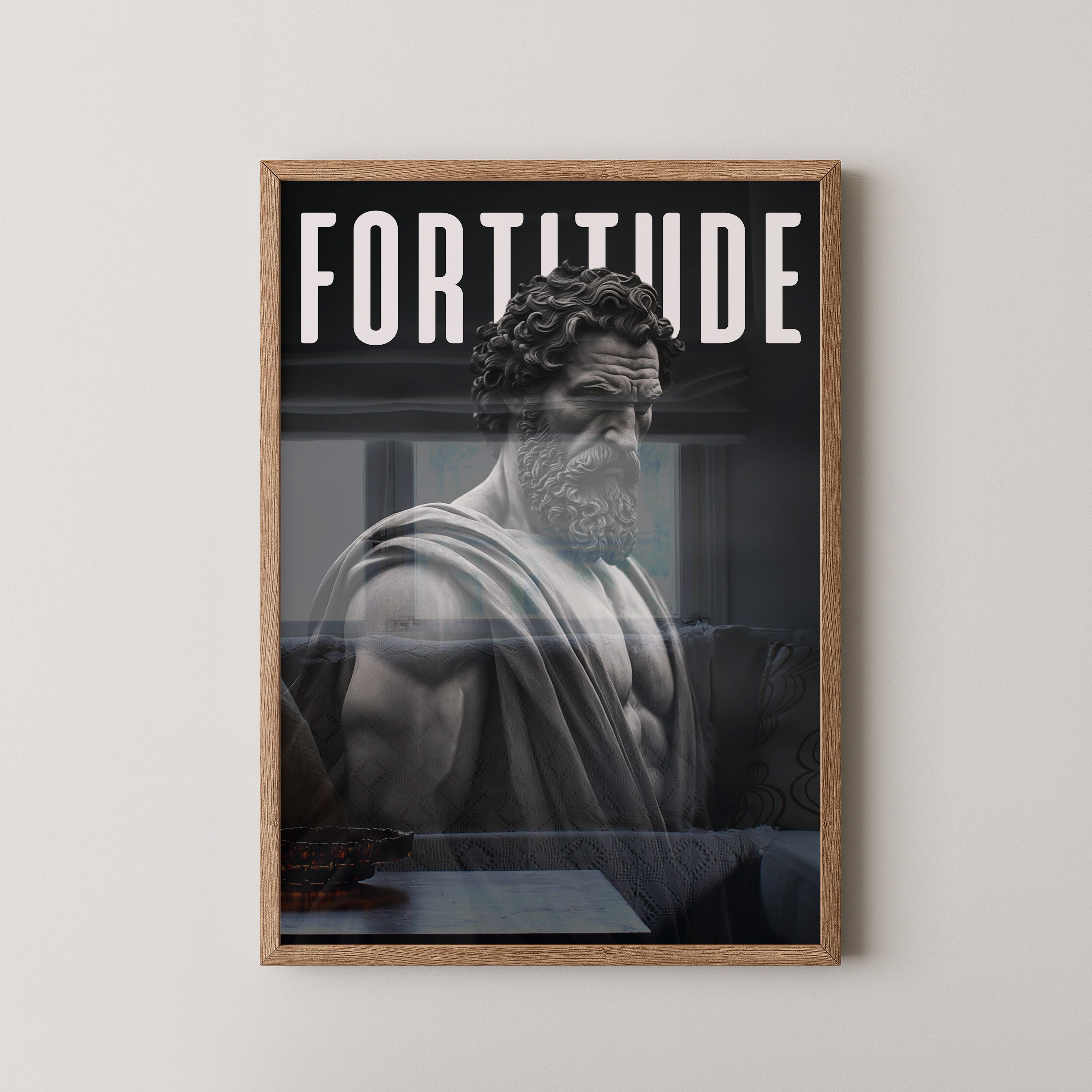 Starke Skulptur Detailansicht