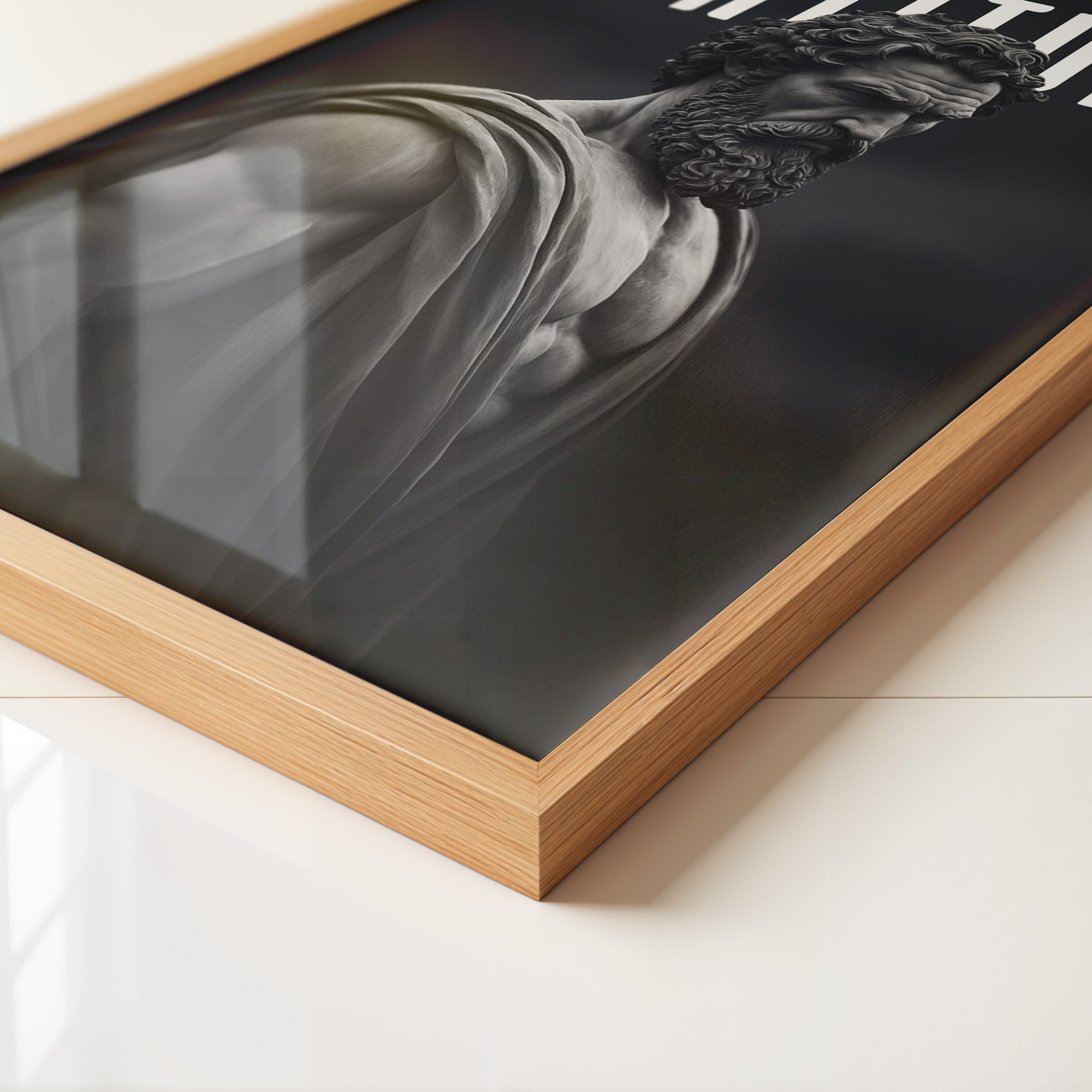 Starke Skulptur Detailansicht