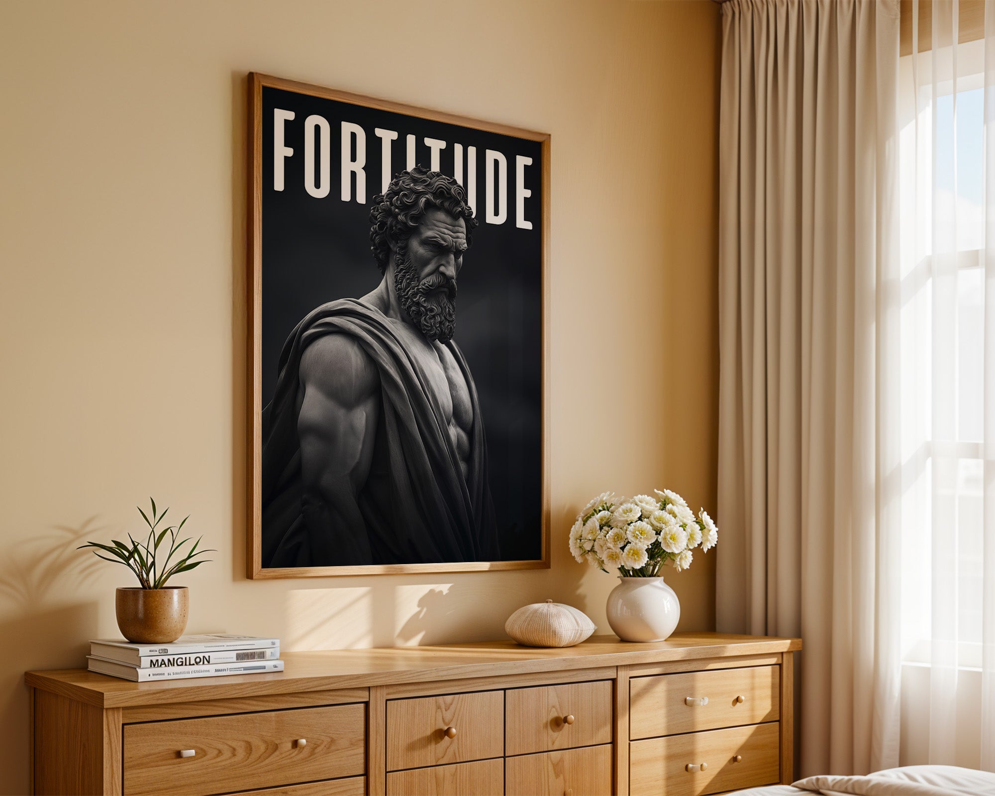 Starke Skulptur Detailansicht