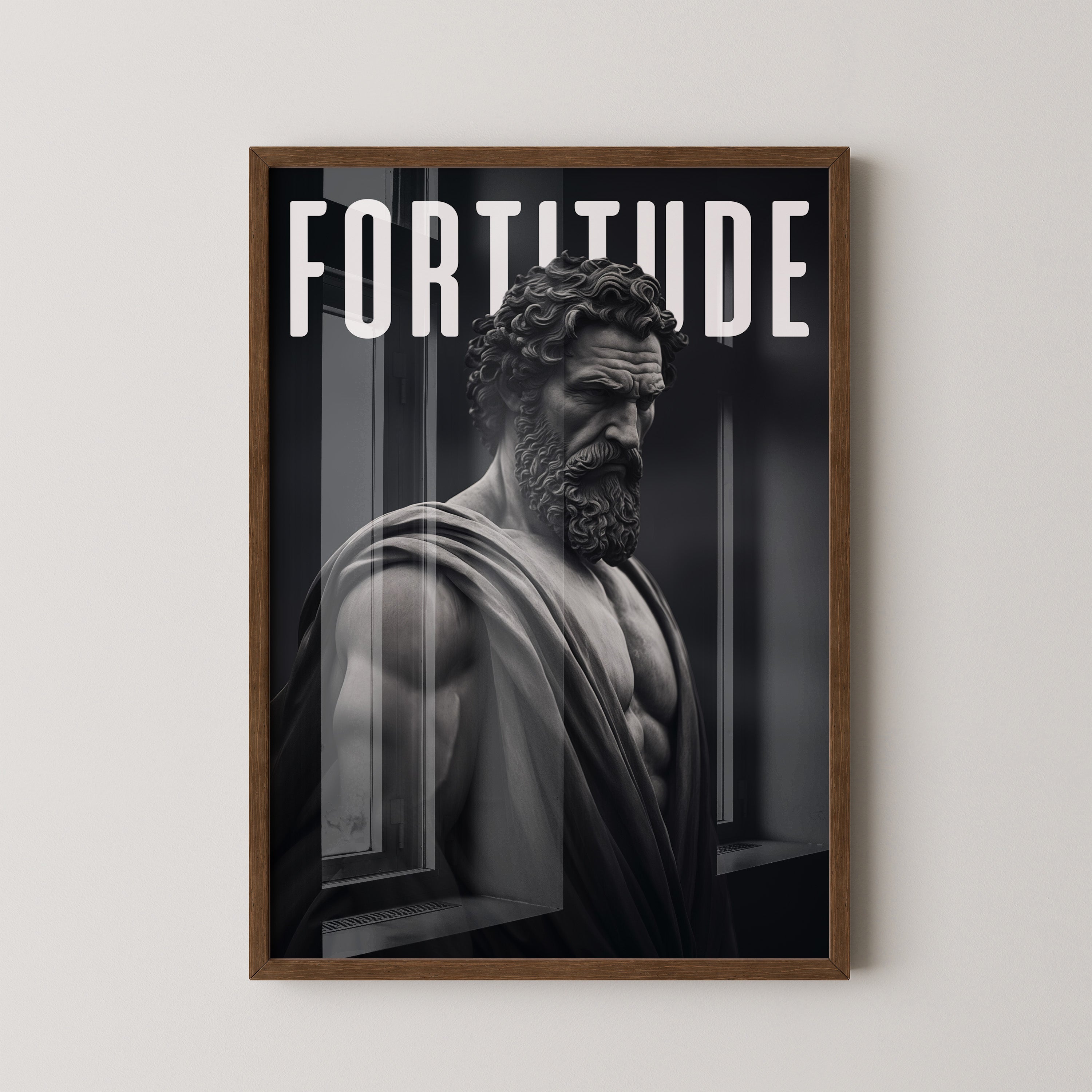 Starke Skulptur Detailansicht