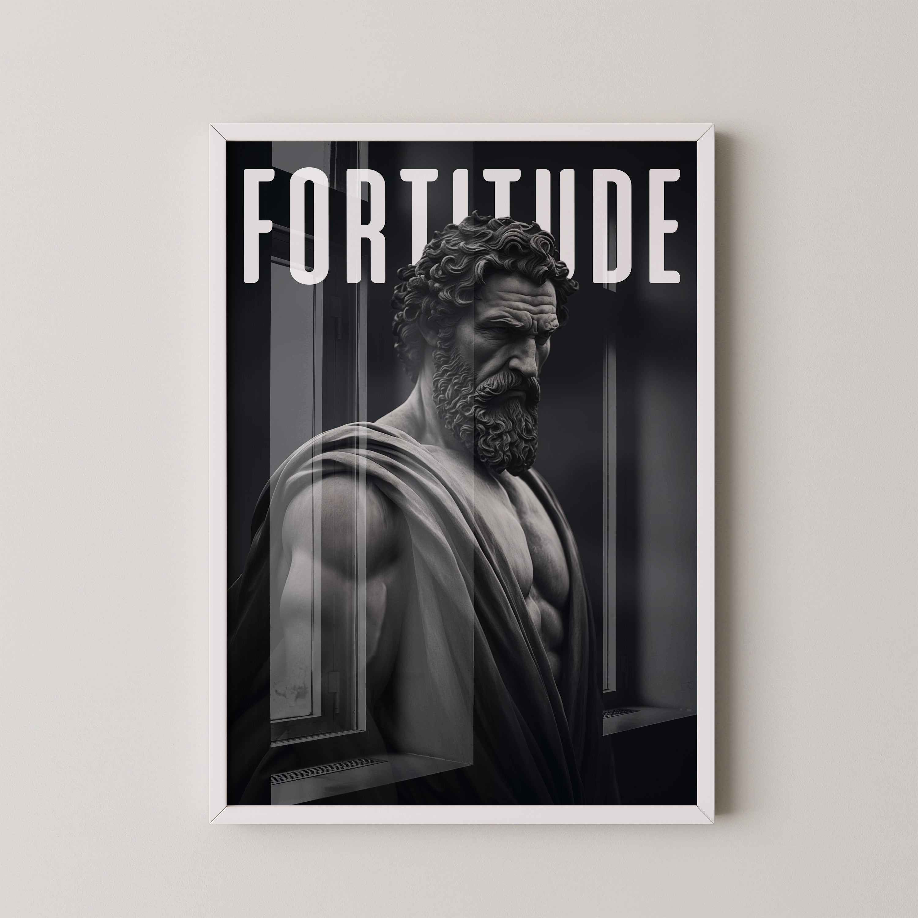 Starke Skulptur Detailansicht