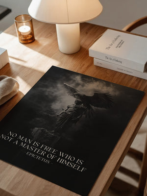 Statue Adler Schwarzweiß