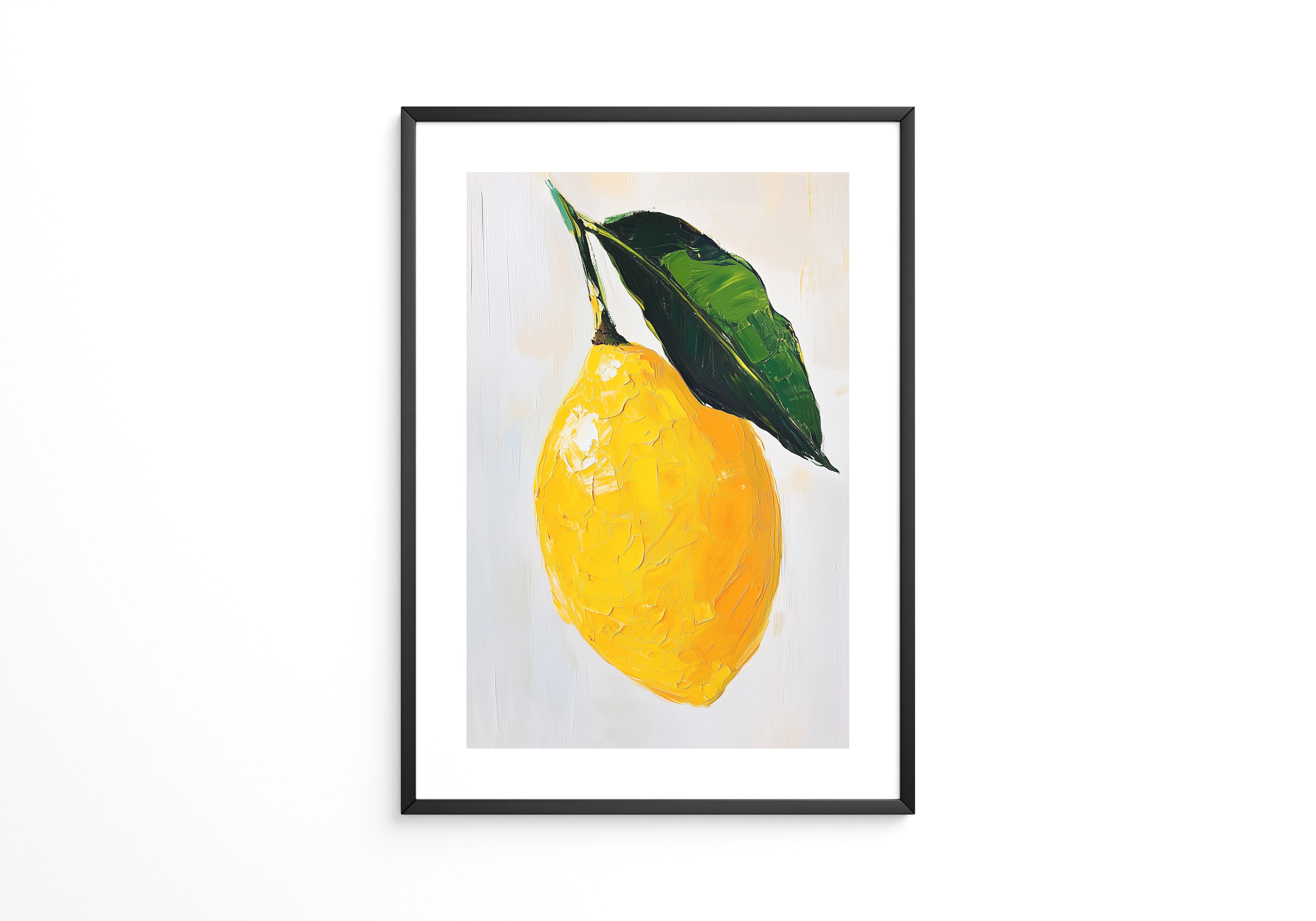 Zitrone Malerei Struktur