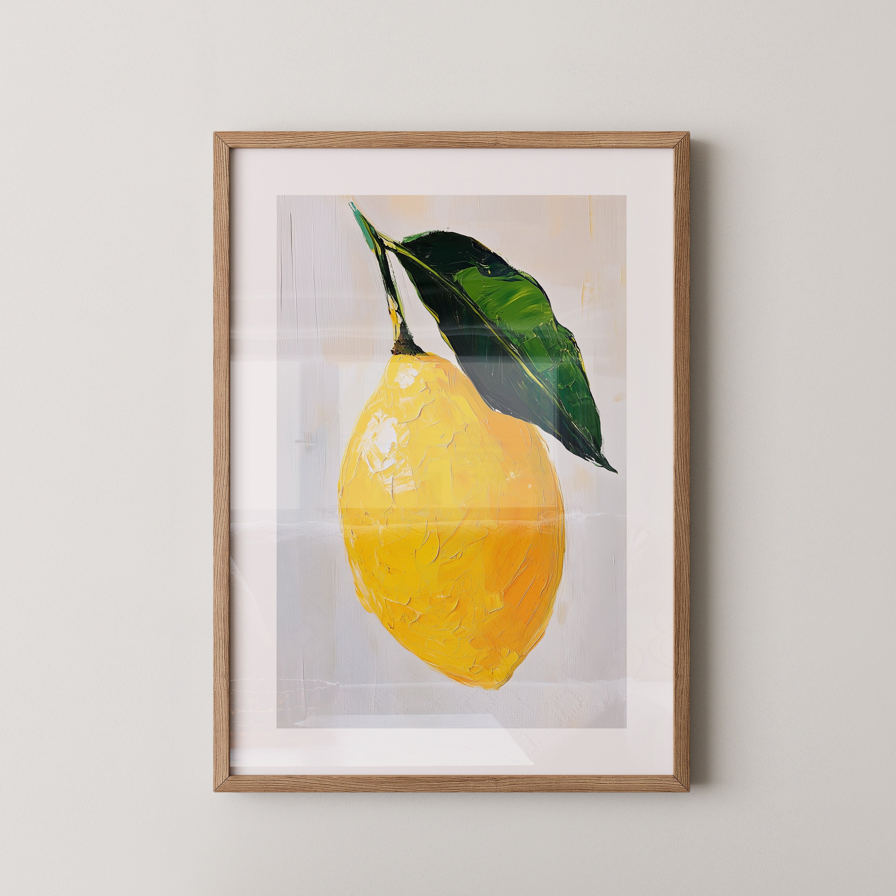 Zitrone Malerei Struktur