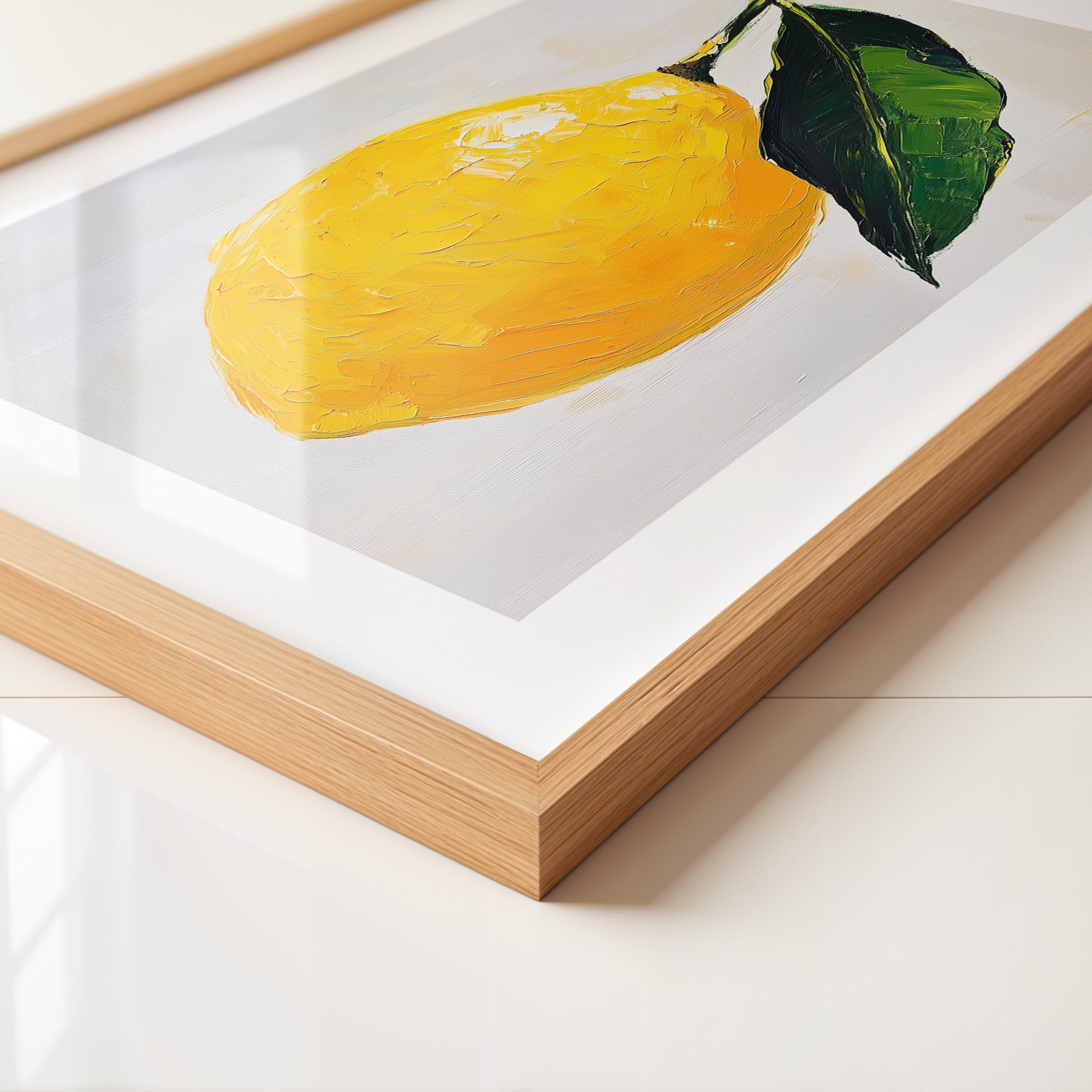 Zitrone Malerei Struktur