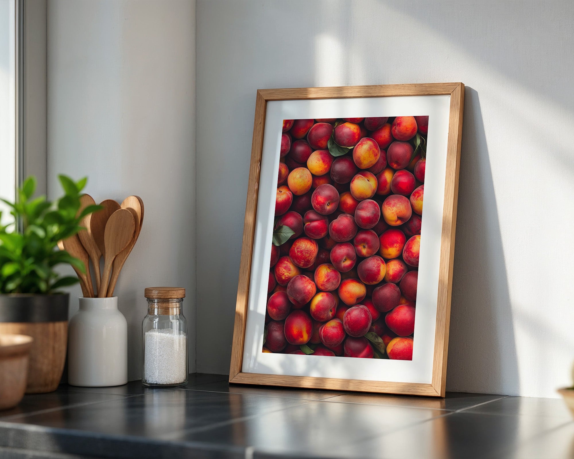 Pfirsich Fülle Farbenpracht