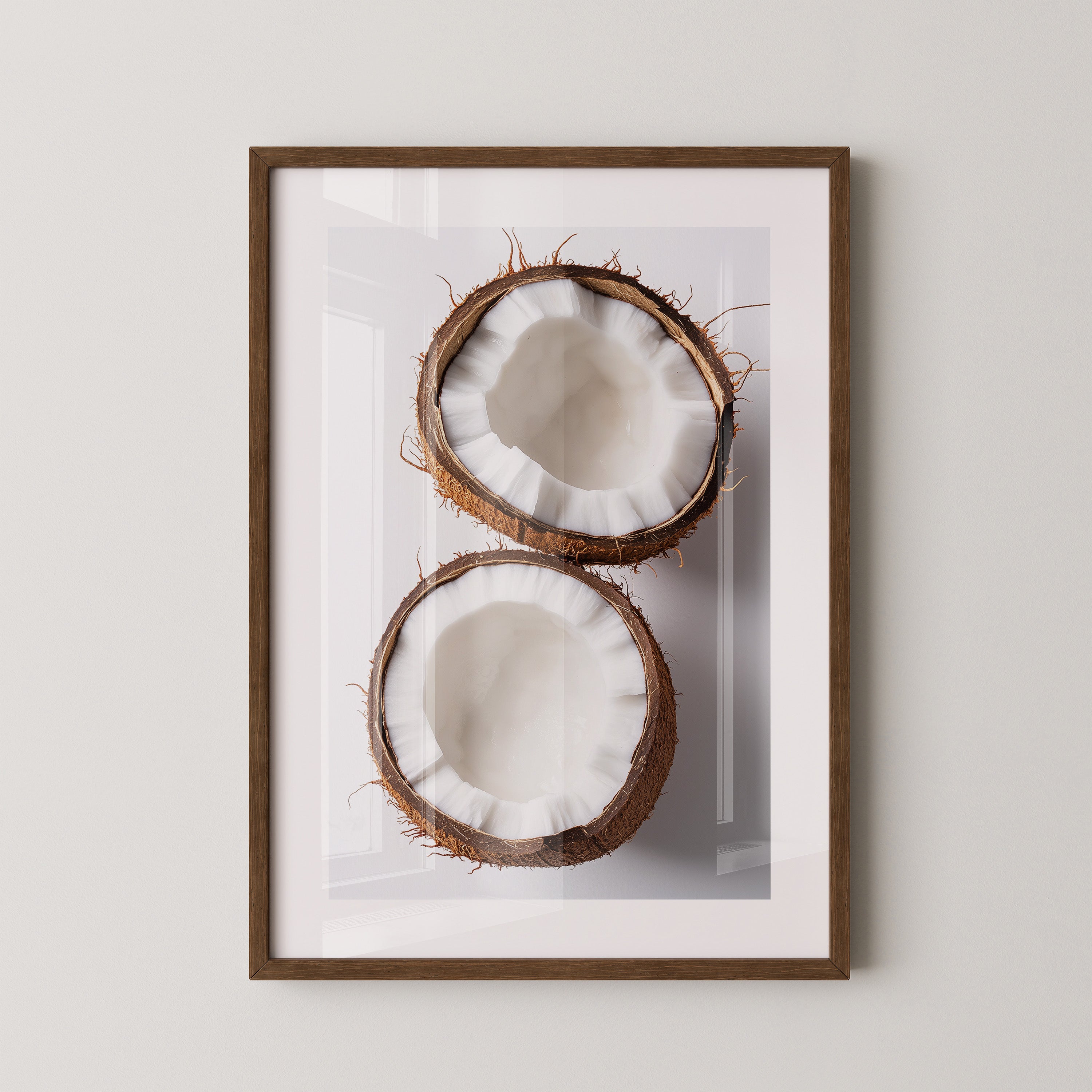 Kokoshälften Minimalismus