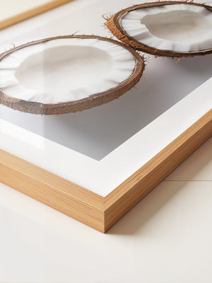 Kokoshälften Minimalismus