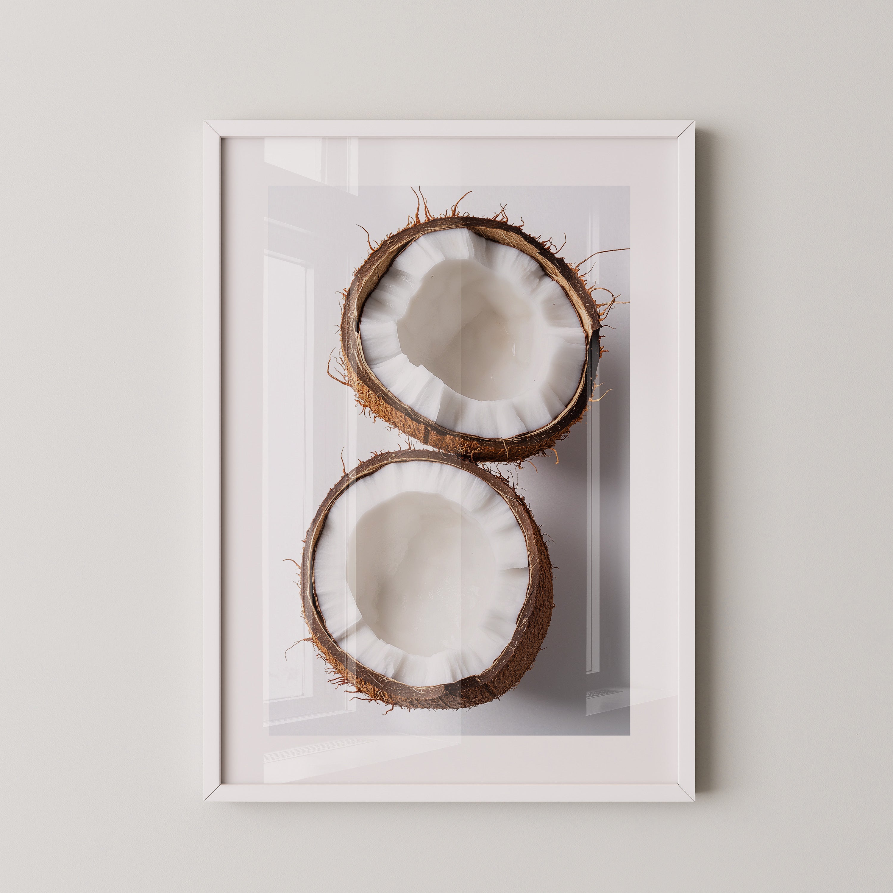 Kokoshälften Minimalismus