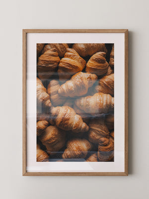 Croissants Nahaufnahme золотой