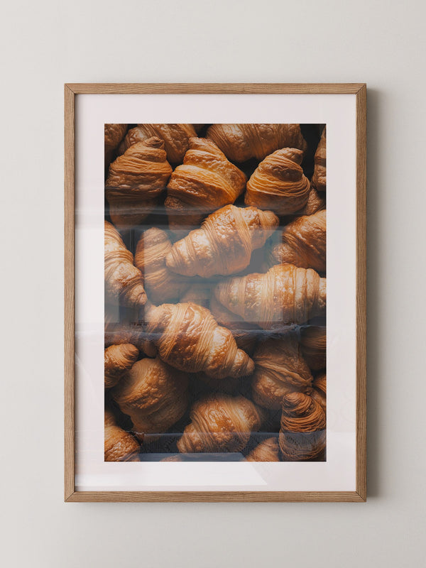 Croissants Nahaufnahme золотой