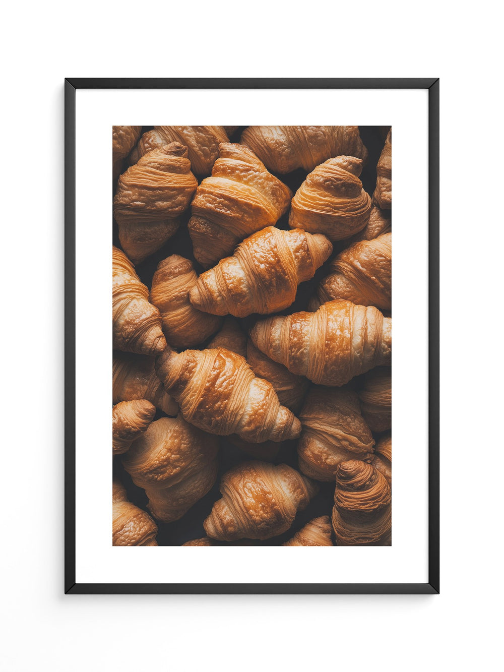 Croissants Nahaufnahme золотой