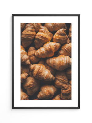 Croissants Nahaufnahme золотой