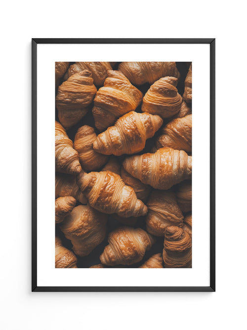 Croissants Nahaufnahme золотой