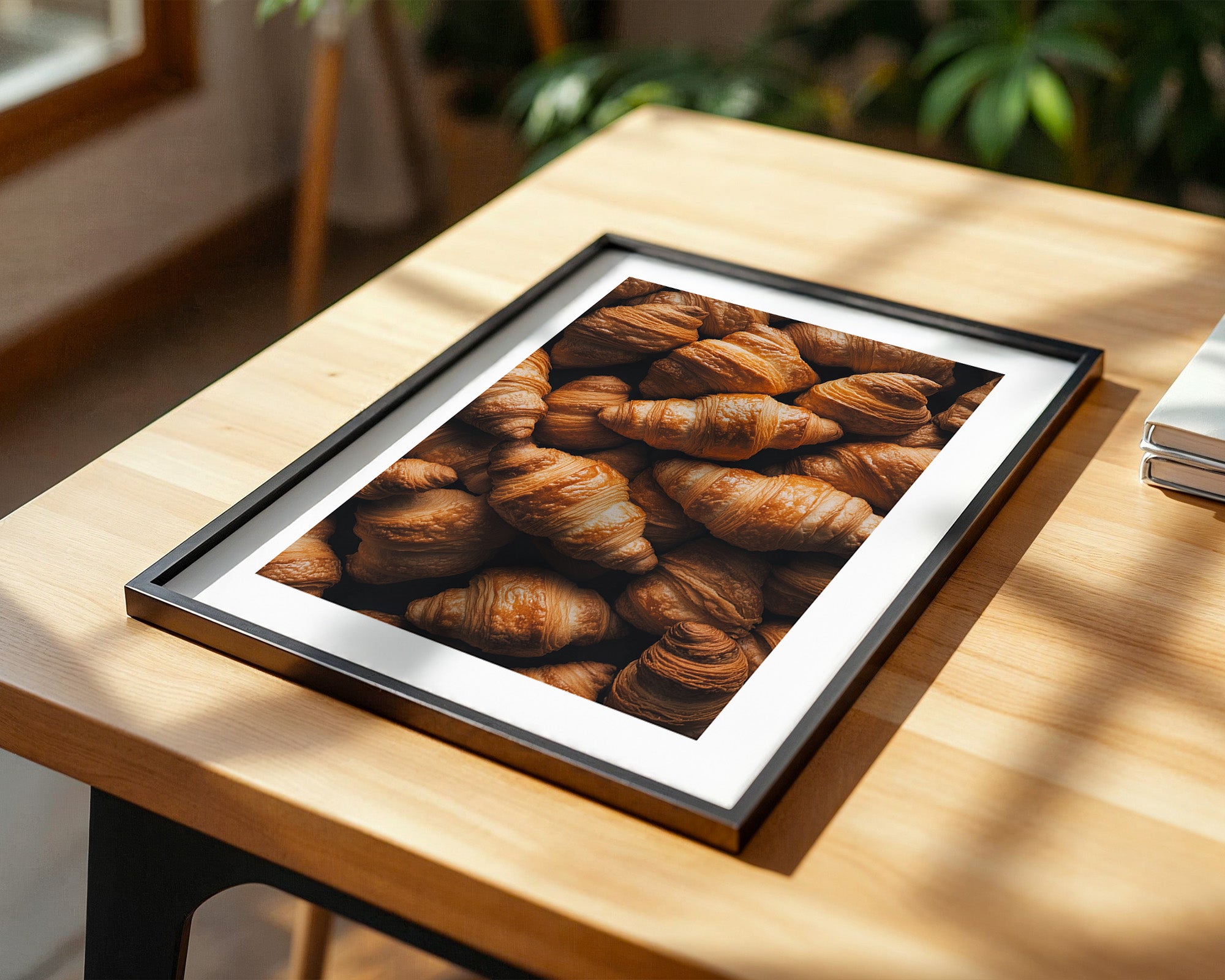 Croissants Nahaufnahme золотой