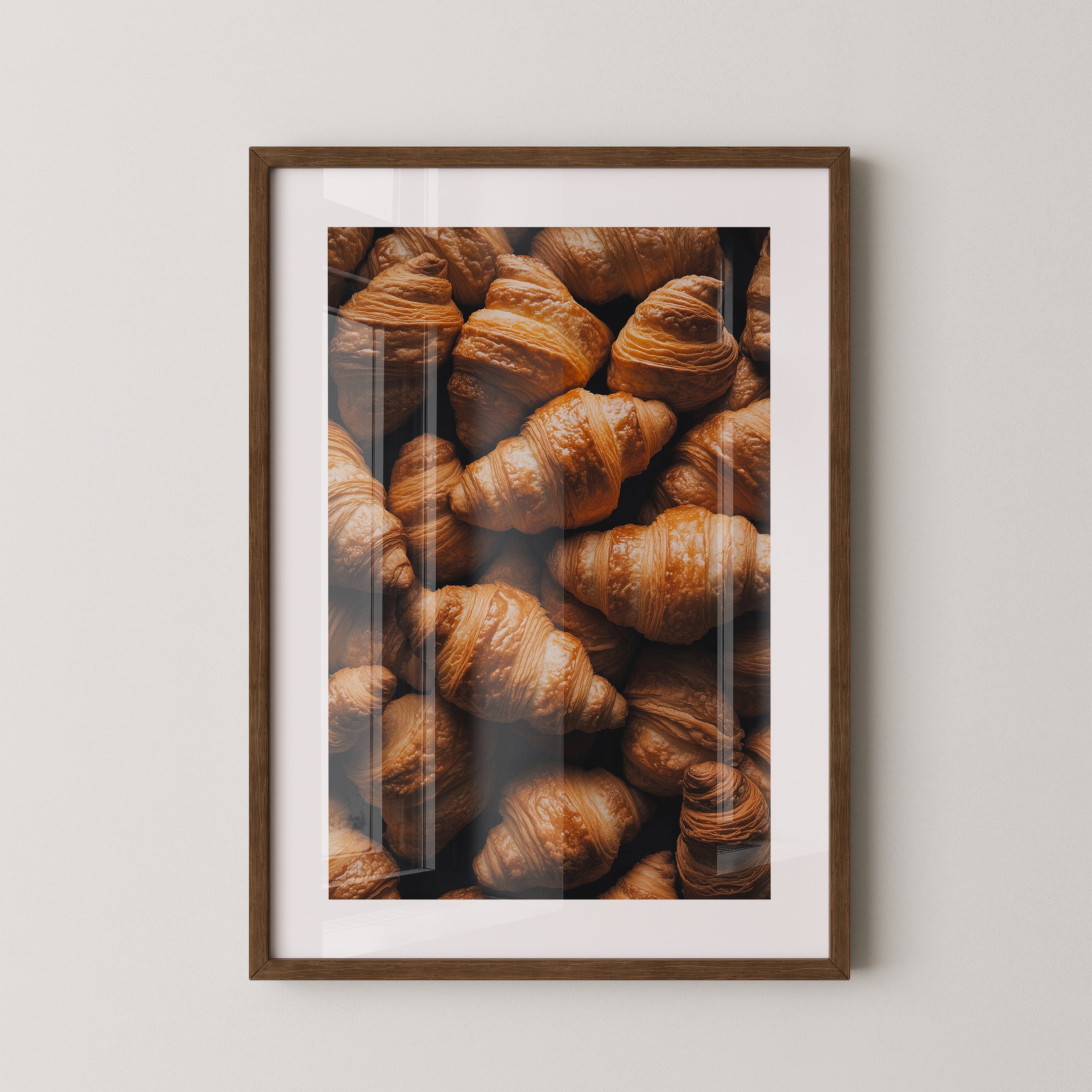 Croissants Nahaufnahme золотой