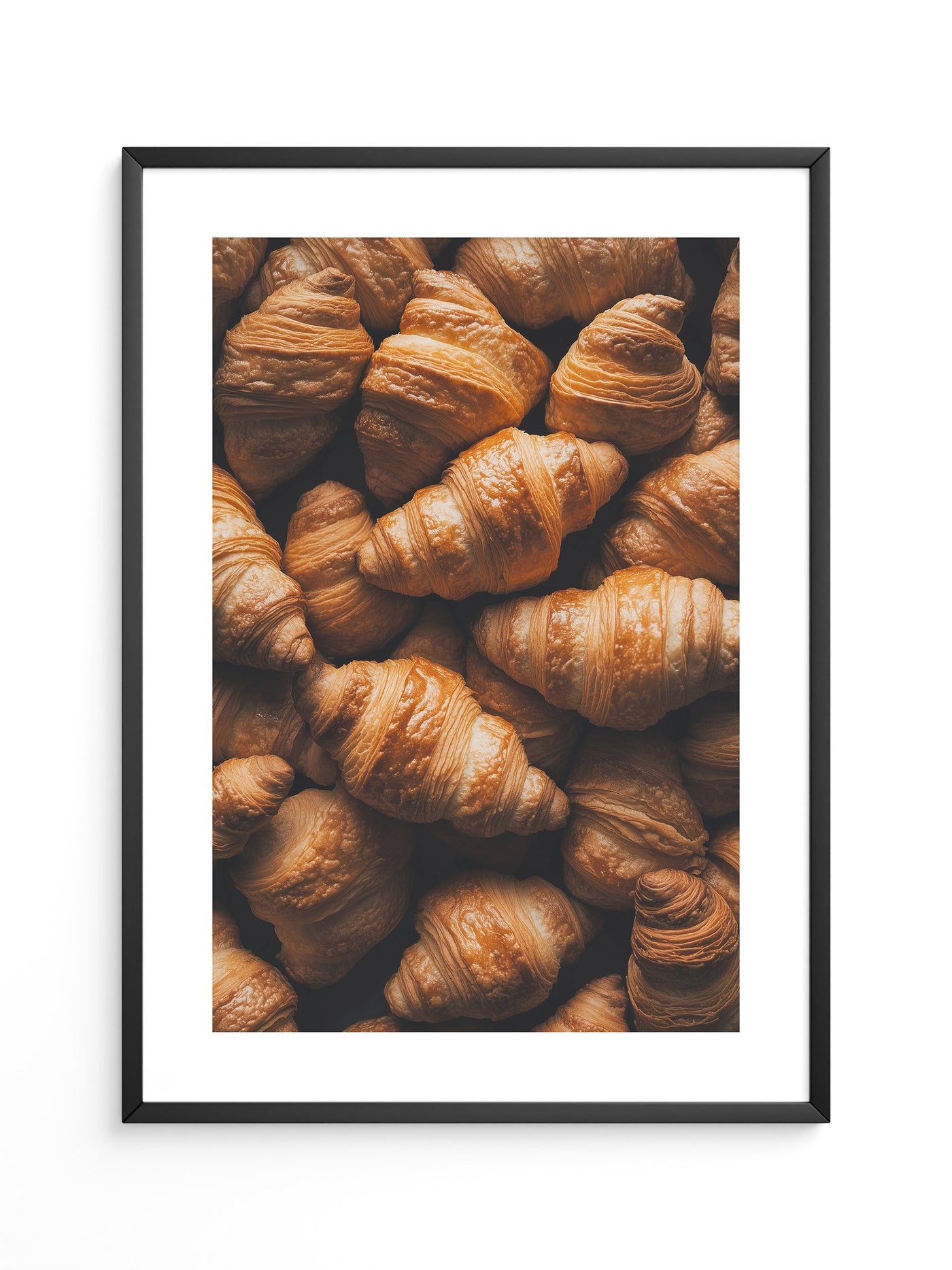 Croissants Nahaufnahme золотой