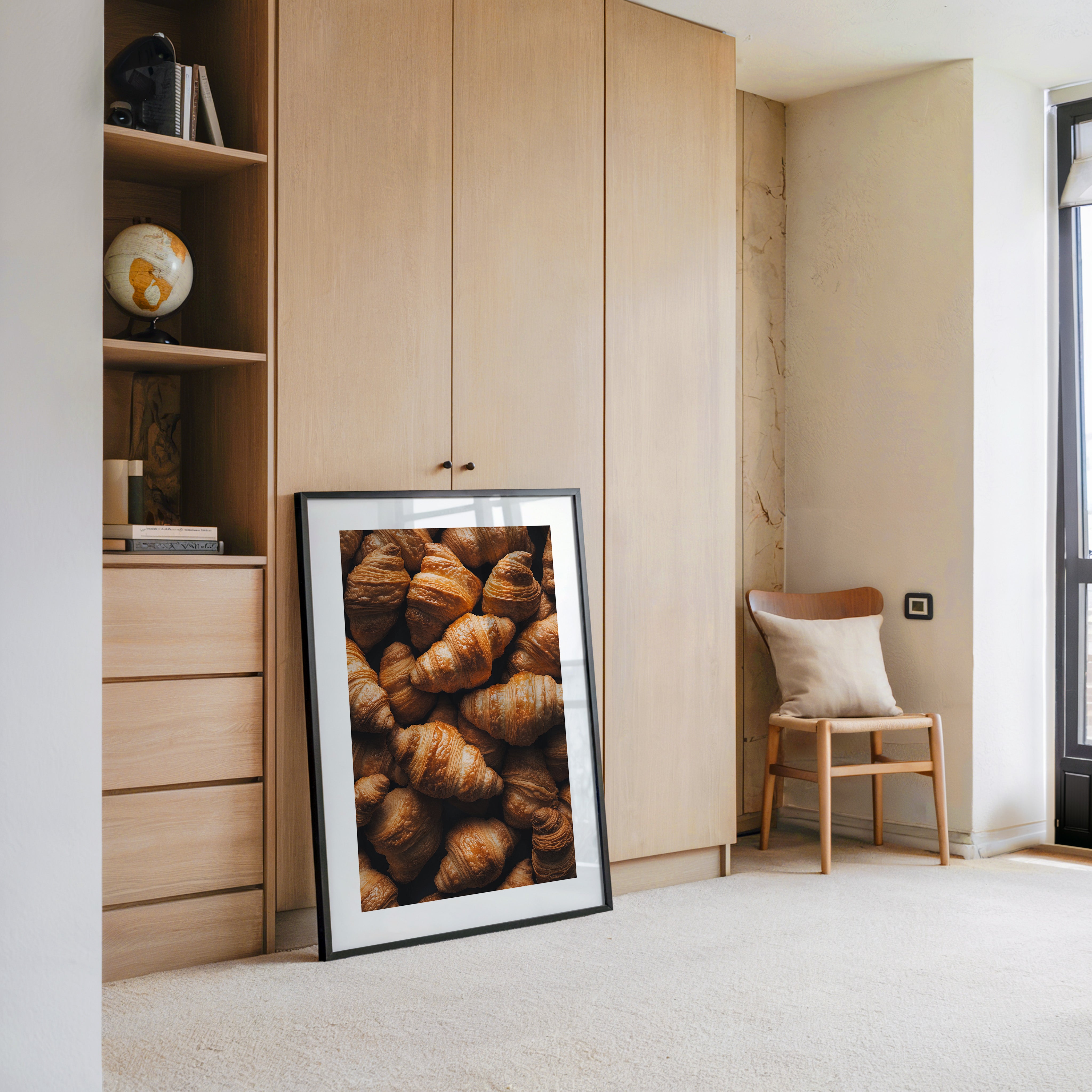 Croissants Nahaufnahme золотой