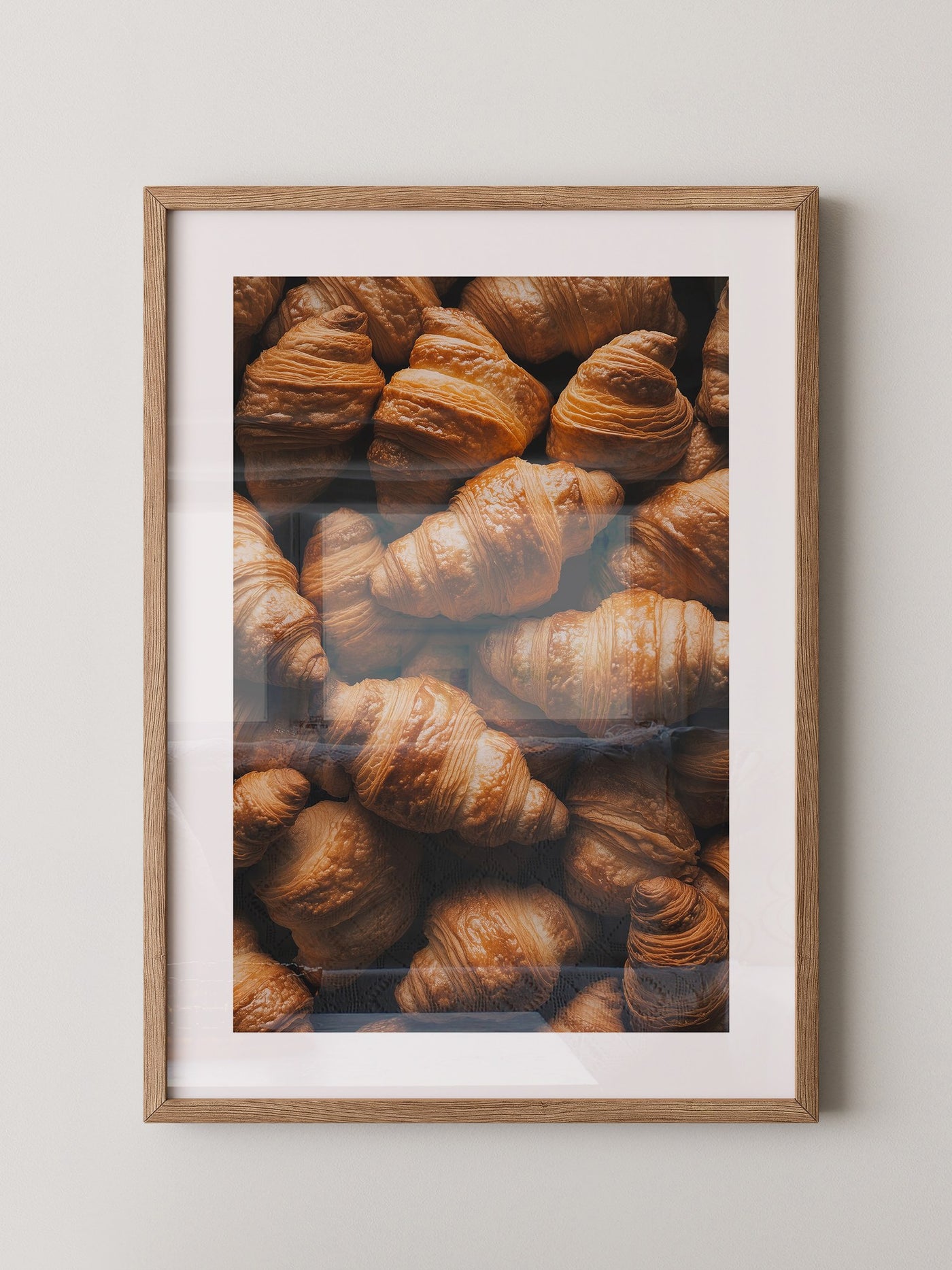 Croissants Nahaufnahme золотой