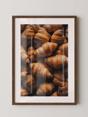 Croissants Nahaufnahme золотой