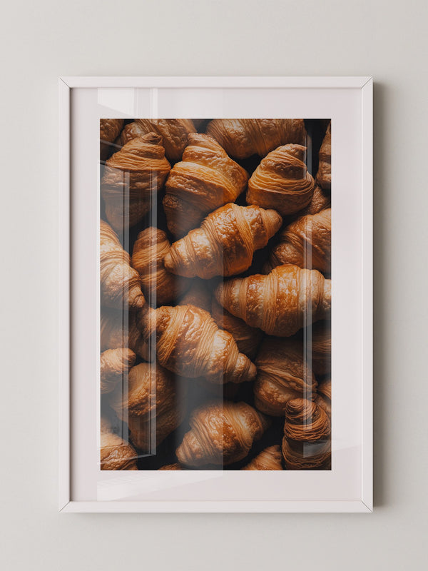 Croissants Nahaufnahme золотой