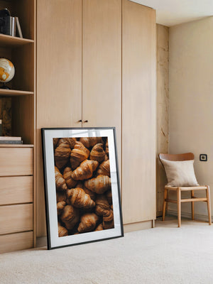 Croissants Nahaufnahme золотой