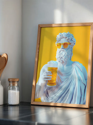 Götterstatue Bier Tropisch