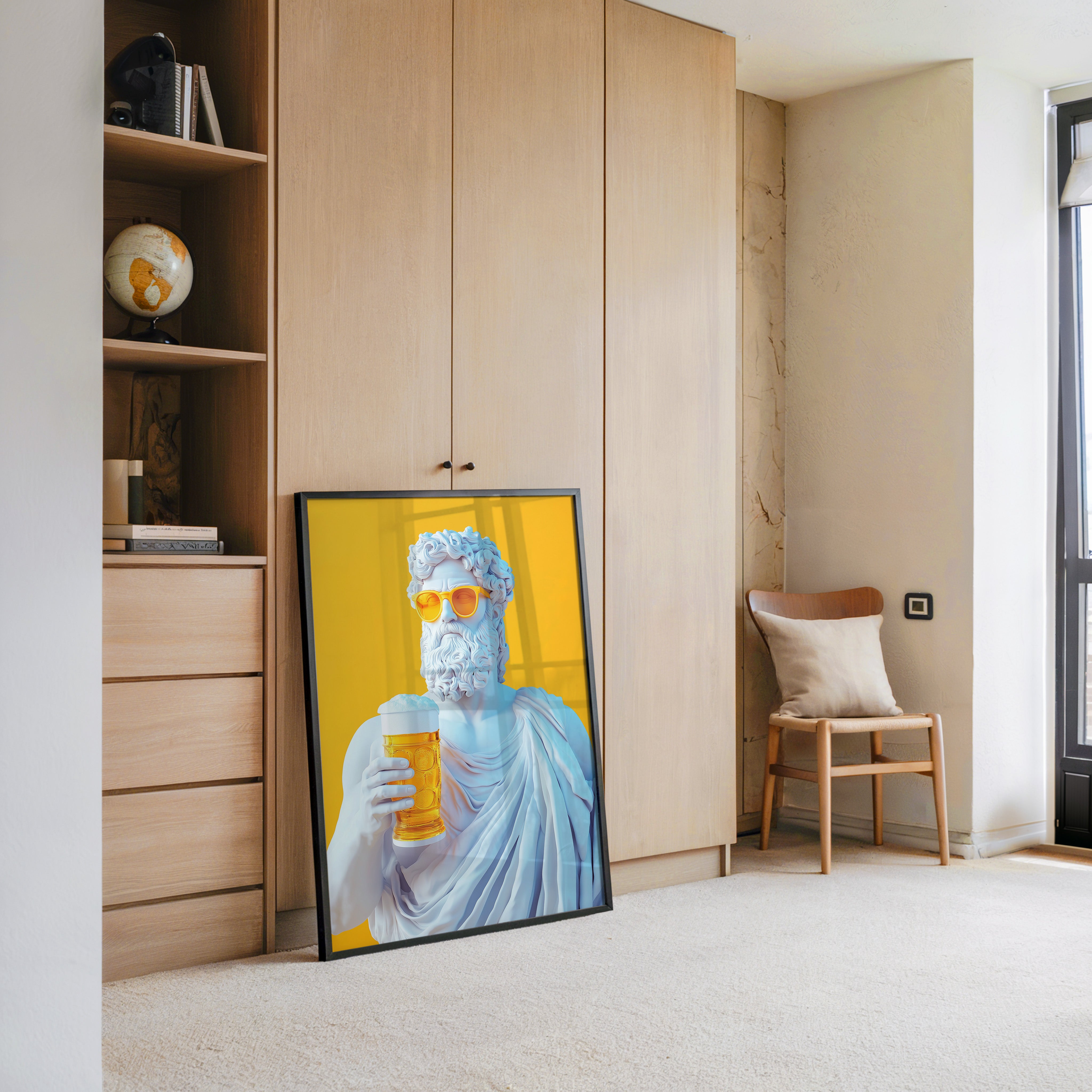 Götterstatue Bier Tropisch