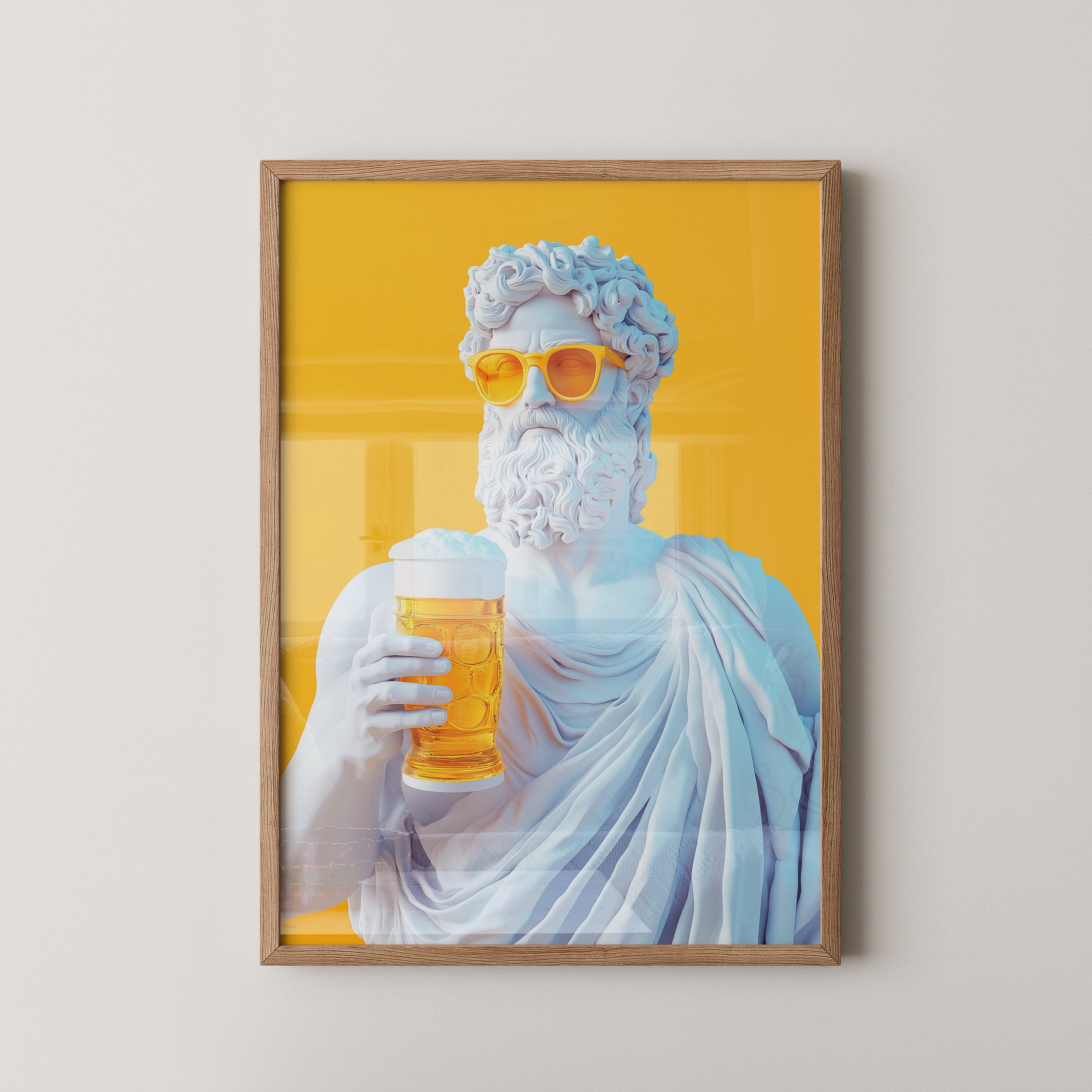 Götterstatue Bier Tropisch