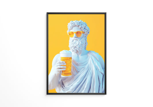 Götterstatue Bier Tropisch