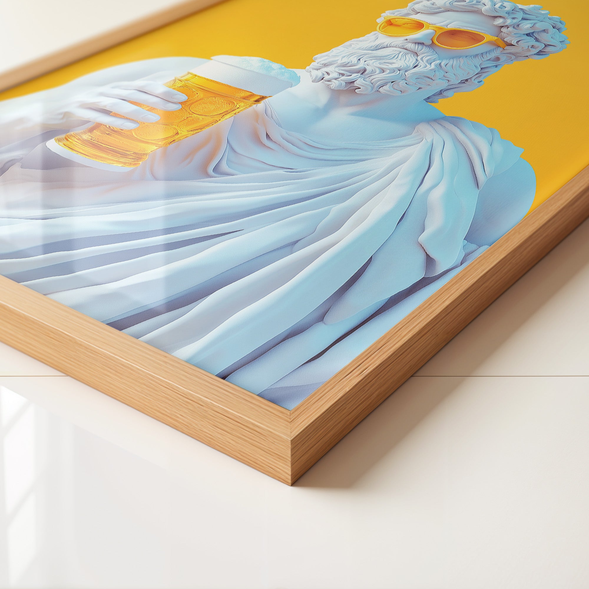 Götterstatue Bier Tropisch