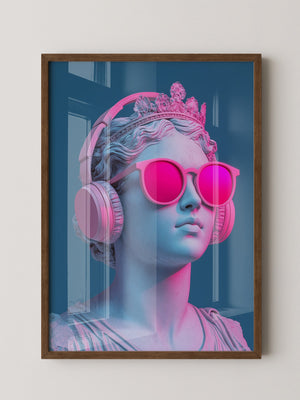 Büste Neon Style